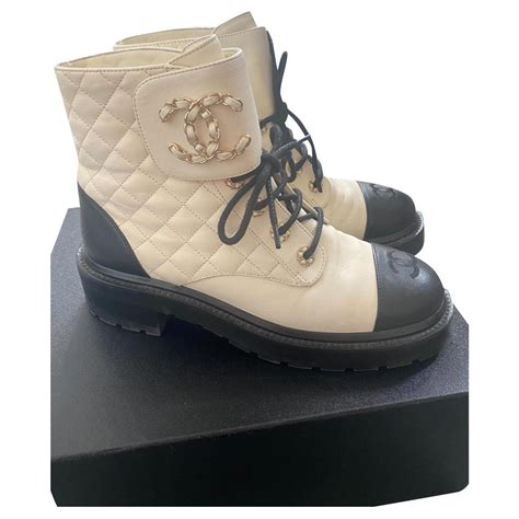 chanel white boots|Chanel white boots 2021.